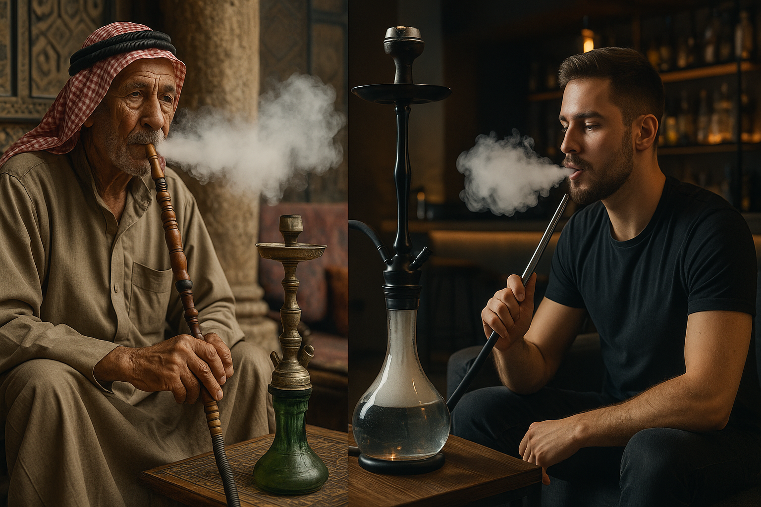 História vodnej fajky: od orientálnych kaviarní až po moderné bary