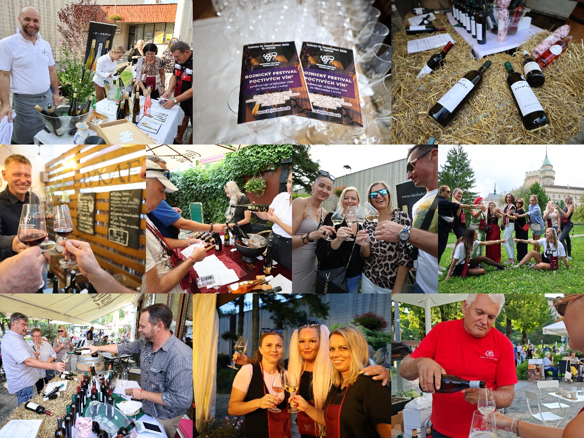 Foto a video: Bojnický festival poctivých vín 2025
