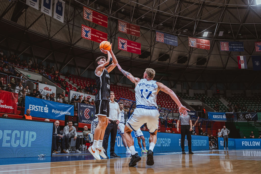 Basketbalisti BC Prievidza bojovali v Záhrebe, o postupe sa rozhodne v odvete