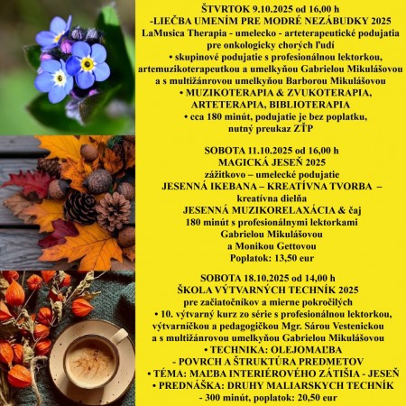 JESENNÁ IKEBANA – KREATÍVNA TVORBA  – kreatívna dielňa 0