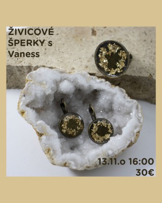 Workshop - Živicové Šperky