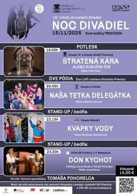 Noc divadiel 2025