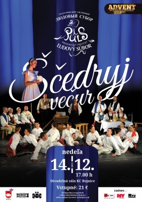 Ščedryj večur - Program Poddukelského Umeleckého Ľudového Súboru