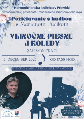 Požičiavanie s hudbou s Mariánom Púčikom: Vianočné piesne a koledy