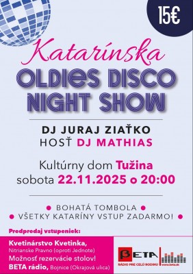 Katarínska OLDIES DISCO NIGHT SHOW