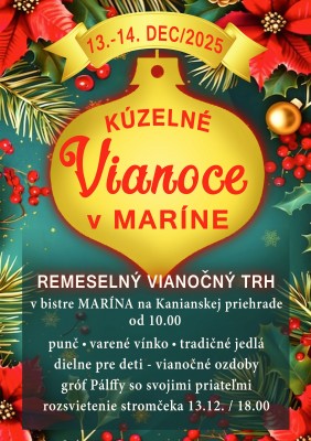 Kúzelné Vianoce v Maríne