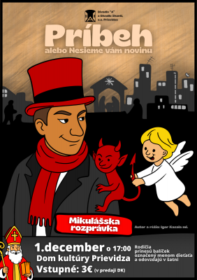 PRÍBEH alebo nesieme vám novinu