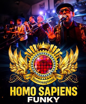 Koncert Homosapiens - FUNKY // ŠTEFÁNSKA ZÁBAVA 2025