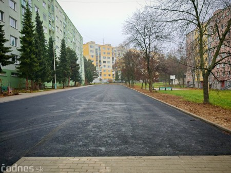 Foto: Ulica Makovického na sídlisku Sever v Prievidzi prešla kompletnou obnovou 4