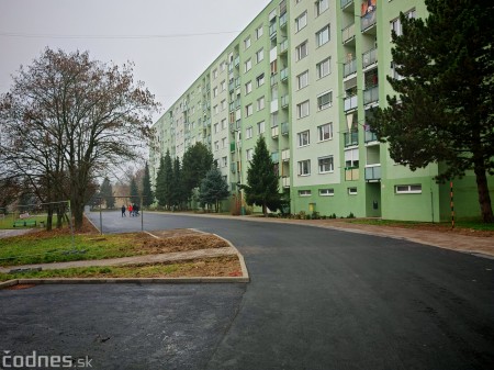 Foto: Ulica Makovického na sídlisku Sever v Prievidzi prešla kompletnou obnovou 9