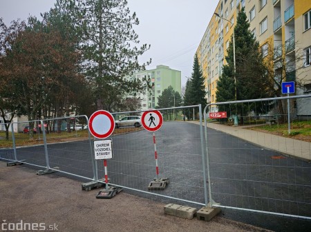 Foto: Ulica Makovického na sídlisku Sever v Prievidzi prešla kompletnou obnovou 10