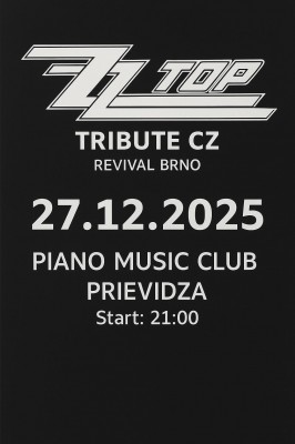 🔥 ZZ TOP TRIBUTE CZ – REVIVAL BRNO 🔥