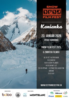 23.1.2026 v Kanianke - 6 zimných filmov - Snow Film Fest