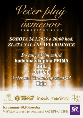 Večer plný úsmevov