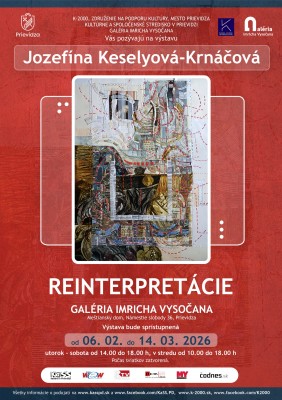 REINTERPRETÁCIE – výstava z tvorby Jozefíny Keselyovej - Krnáčovej