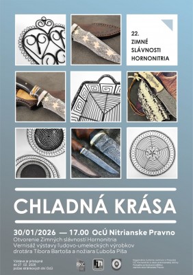 Otvorenie Zimných slávností Hornonitria - výstava Chladná krása