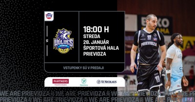 NÁŠ DOM, NÁŠ HRAD! ⚫️⚪️ BC Prievidza - Košice Wolves (23. kolo TIPOS SBL)