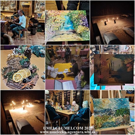 ZIMA V PARKU – OLEJOMAĽBA – VEČERNÉ MAĽOVANIE - výtvarná dielňa 0