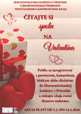 Čítajte si spolu na Valentína
