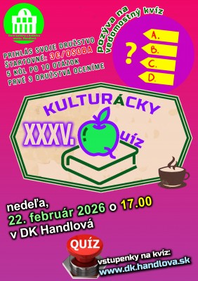 XXXV. KULTURÁCKY QUÍZ
