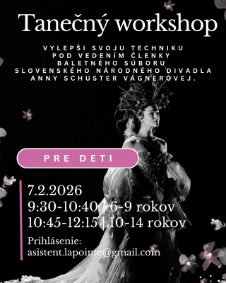 Tanečný workshop s členkou SND