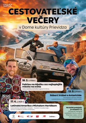 CESTOVATEĽSKÉ VEČERY: Róbert Vrábel o Antarktíde - Zmrazujúca výprava