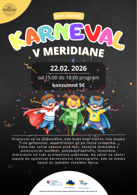 🎭 Karneval / Svet masiek - V MERIDIANE