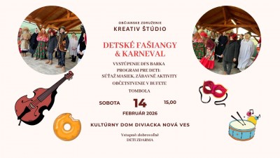 DETSKÉ FAŠIANGY & KARNEVAL