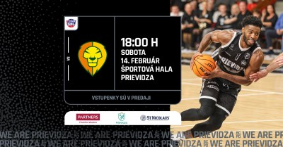 💘 VALENTÍNSKY ZÁPAS ❤️‍🔥🏀 BC Prievidza - Patrioti Levice (27. kolo TIPOS SBL)