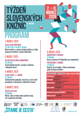 Týždeň slovenských knižníc 2026 v Hornonitrianskej knižnici