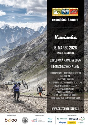 Kanianka – Expedičná kamera 2026 – 8 dobrodružných filmov