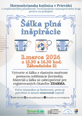 Šálka plná inšpirácie