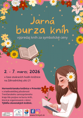 Jarná burza kníh 2026