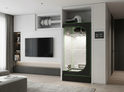 Indoor pestovanie CBD a aromatických rastlín: Ako vyriešiť hluk a zápach ohľaduplne k susedom