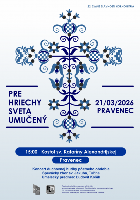 Pre hriechy sveta umučený 2026