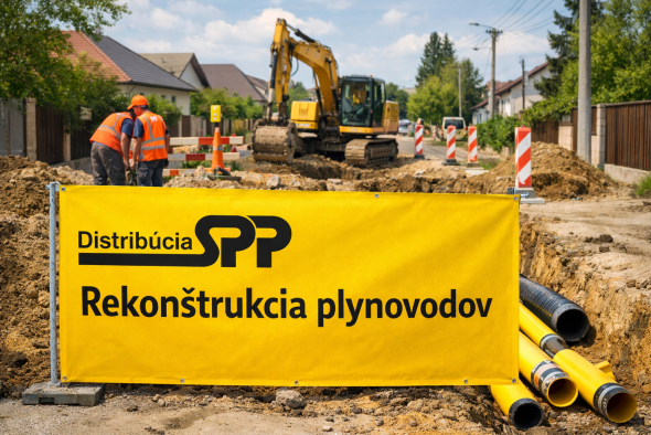 SPP plánuje rekonštrukciu plynovodov v Prievidzi, práce obmedzia dopravu a dotknú sa aj centra mesta