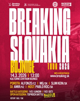 Breaking Slovakia Tour 2026 | BOJNICE