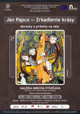 Ján Papco – ZRKADLENIE KRÁSY – obrázky a príbehy na skle