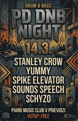 PD DNB NIGHT v Piáne
