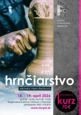 Kurz hrnčiarstva 2026