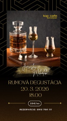 Rumová degustácia