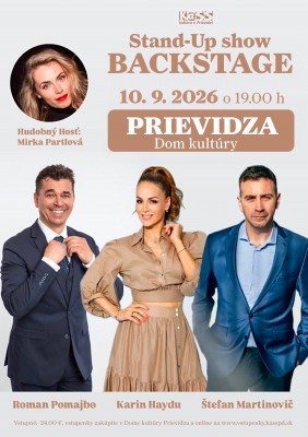 STAND-UP SHOW BACKSTAGE