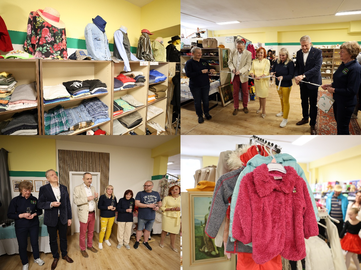 Foto a video: BerTo! sa v Prievidzi rozrastá: dobrovoľníci otvorili druhú prevádzku na výmenu vecí