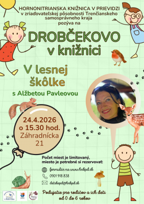 Drobčekovo v knižnici – V lesnej škôlke