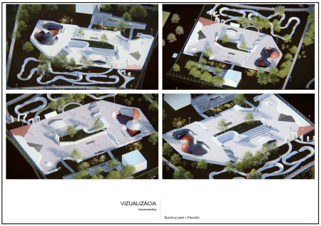 Foto: Mesto Prievidza predstavuje návrh skateparku a pumptracku na Kopaniciach 5