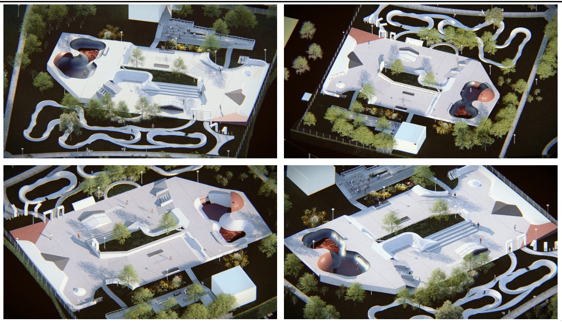 Foto: Mesto Prievidza predstavuje návrh skateparku a pumptracku na Kopaniciach