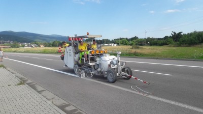 Mesto Prievidza začne s komplexnou obnovou líniového dopravného značenia