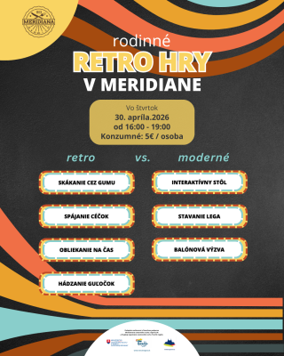 WORKSHOP: Retro hry – deti vs. dospelí