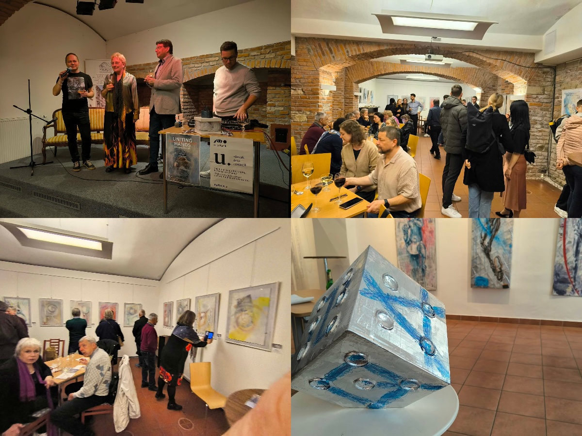 Foto: Svetové osobnosti ožili v dielach Romana Turcela v Prahe