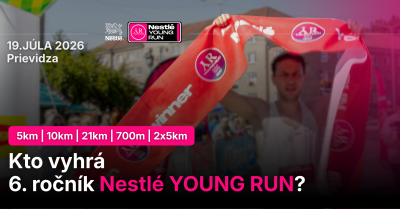 6. ročník Nestlé YOUNG RUN v Prievidzi. Registrácia je už spustená!